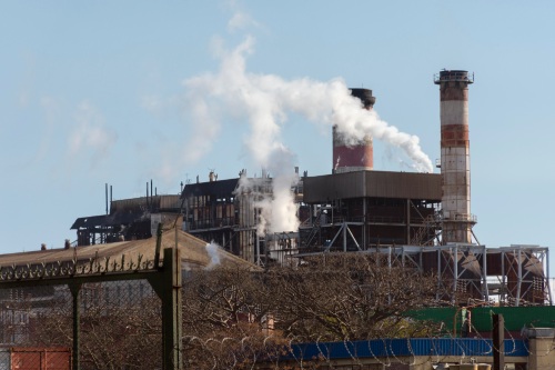 Industrielle Schornsteinreinigung von Kesseln