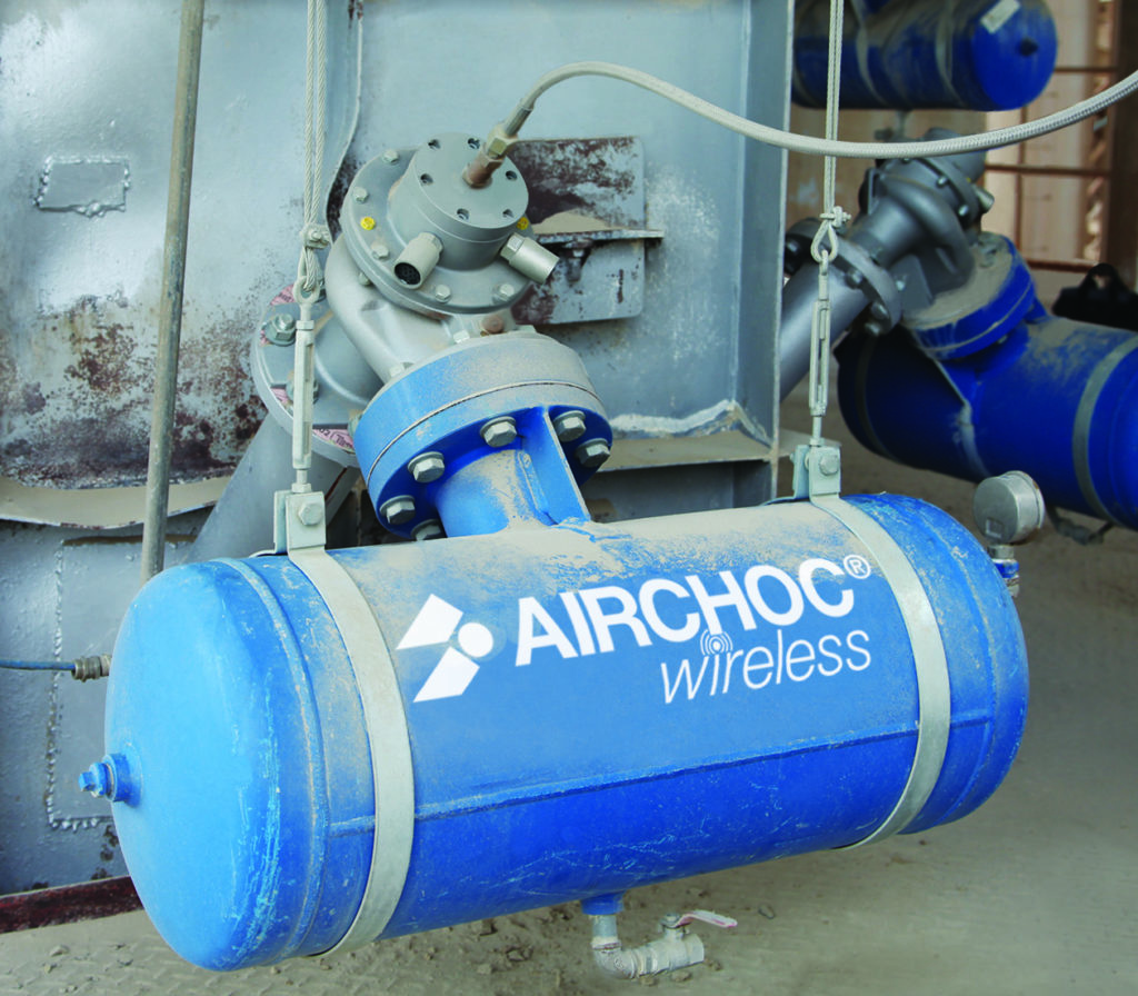 AIRCHOC on kiln inlet in cement plant
