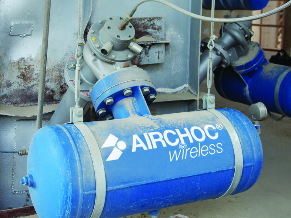 AIRCHOC on kiln inlet in cement plant