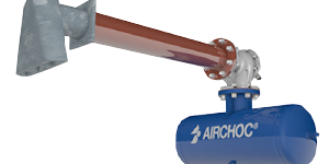 Airchoc with deflector