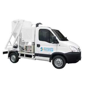 Industrial suction vehicle