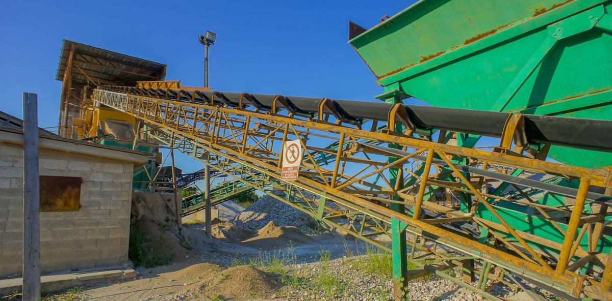 Industrial Gravel Quarry